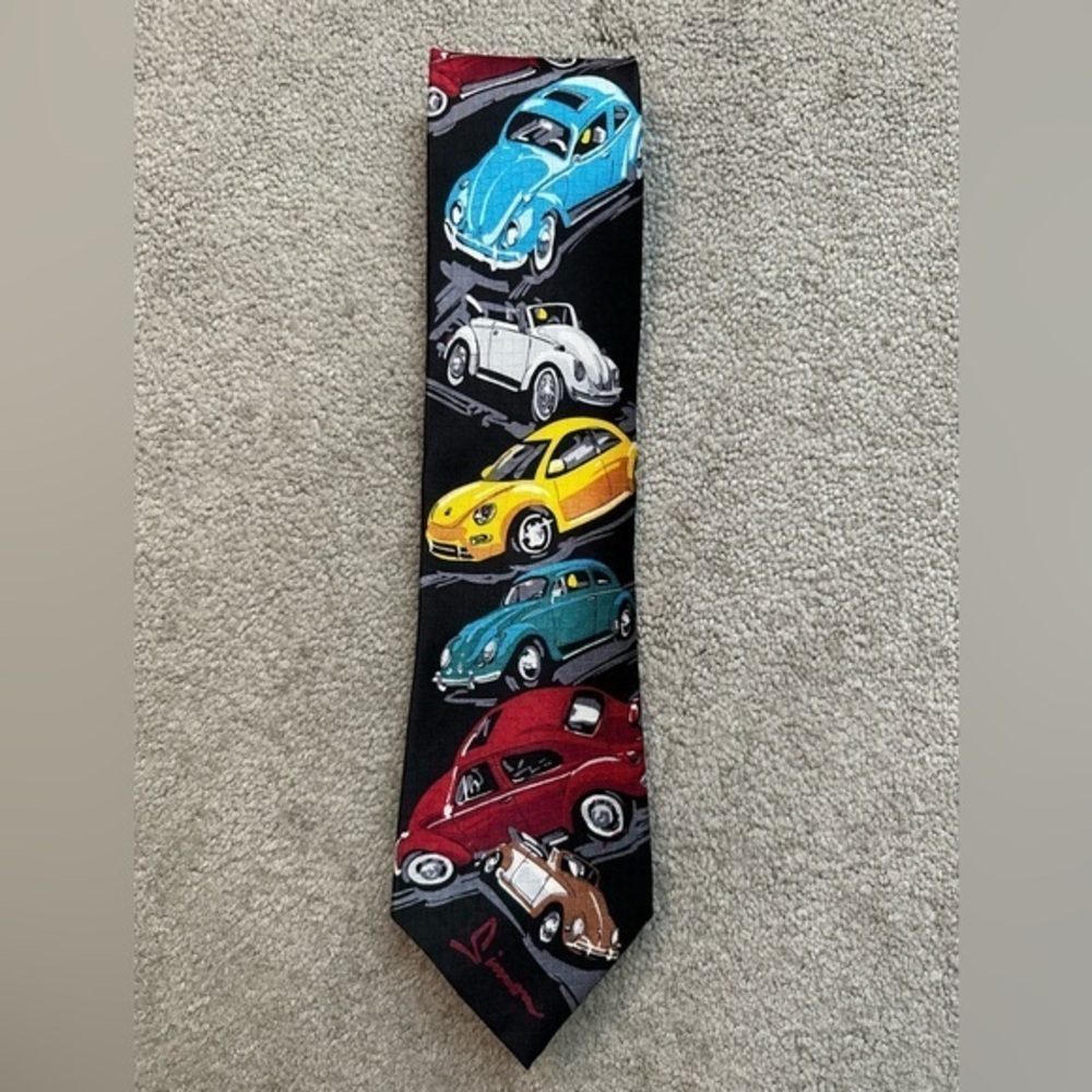 RM Style Ralph Marlin‎  VW Volkswagen Bug Beetle Cars Tie